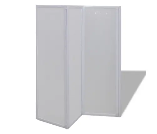 Dušo/Vonios Sienelė, 117X120cm 3 Segmentai, Sulankstoma