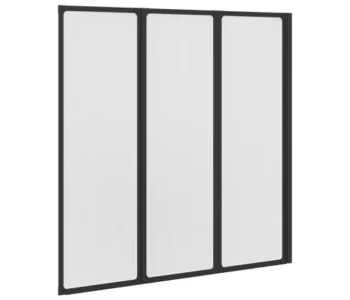 Dušo/Vonios Sienelė, 117X120cm 3 Segmentai, Sulankstoma