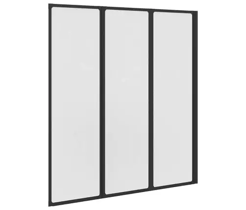 Dušo, Vonios Pertvara,  141 X 132 cm 3 Lankstomos Sienelės