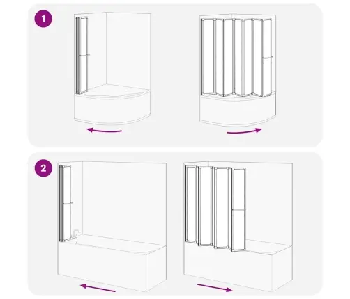 Duši/Vannisein 7 Paneeli Kokkupandav 140 X 168 Cm