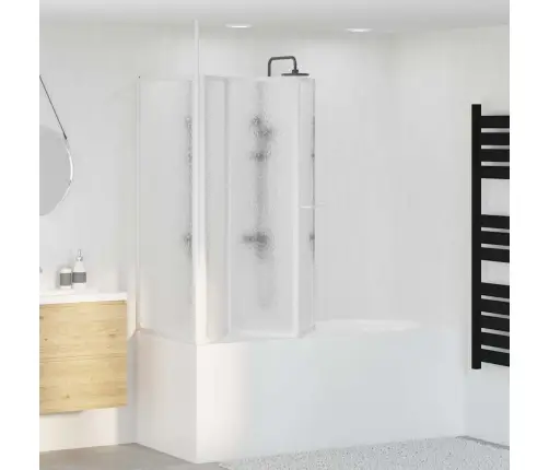 Vannas Siena, L Forma, 70X120X137 Cm, 4 Paneļi, Saliekama  Vidaxl