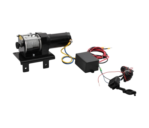 Elektriskā Vinča 1360 Kg 12V Bezvadu Tālvadības Pults