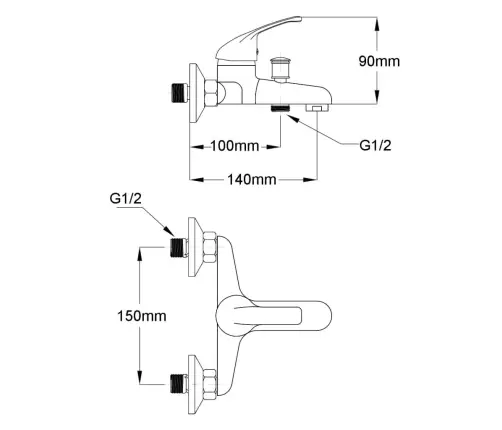 Vidaxli Duši Segistikomplekt, Kroomitud