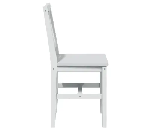 Valgomojo Baldų Komplektas, 5D., Baltos Spalvos