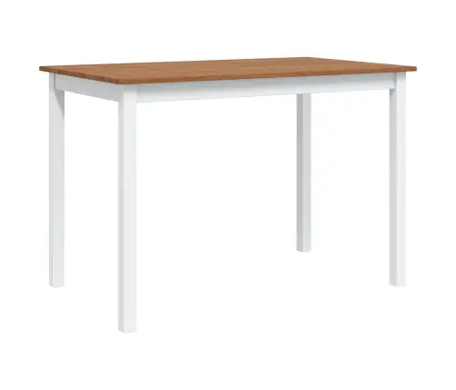 Valgomojo Baldų Komplektas, 5D., Rudos Ir Baltos Spalvos