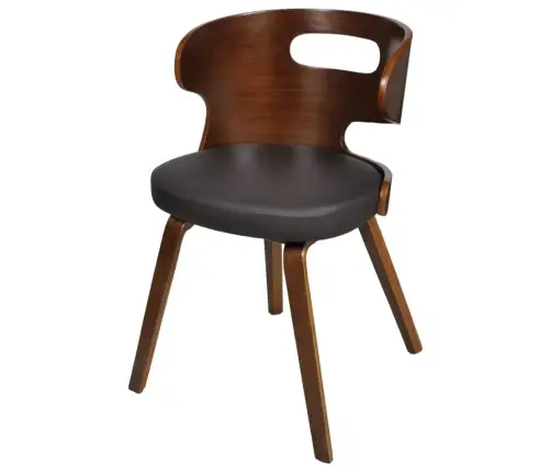 Söögitoolid, 6 Tk Pruun, Kunstnahk