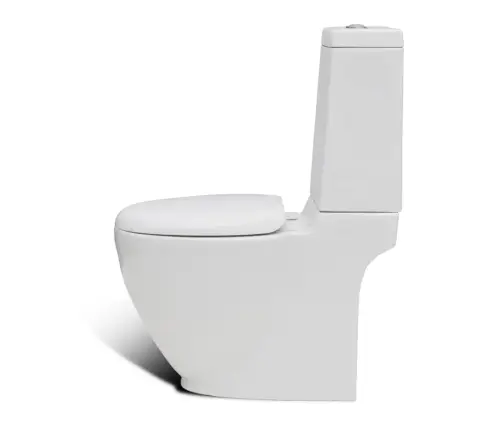 Tualeto Ir Bidė Komplektas, Pastatomas, Baltas, Keramika