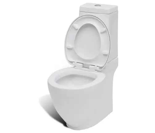 Tualeto Ir Bidė Komplektas, Pastatomas, Baltas, Keramika