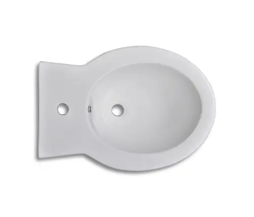 Tualeto Ir Bidė Komplektas, Pastatomas, Baltas, Keramika