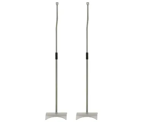 Universalūs Garsiakalbių Stovai, Sidabro Spalvos, 2 Vnt.