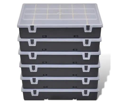 6 Įrankių Dėžutės, Su Rankena