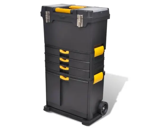 Pārvietojama Instrumentu Kaste Ar Ritentiņiem