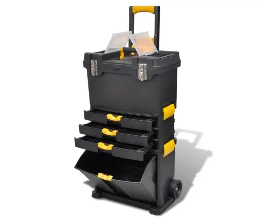 Pārvietojama Instrumentu Kaste Ar Ritentiņiem