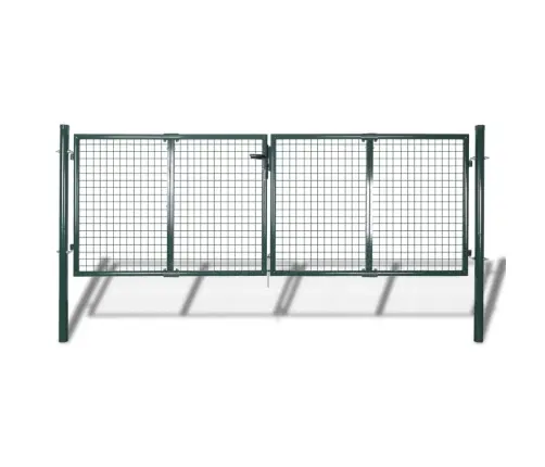 Dārza Sieta Vārti, Durvju Sienas Reste, 306X75 Cm Vidaxl