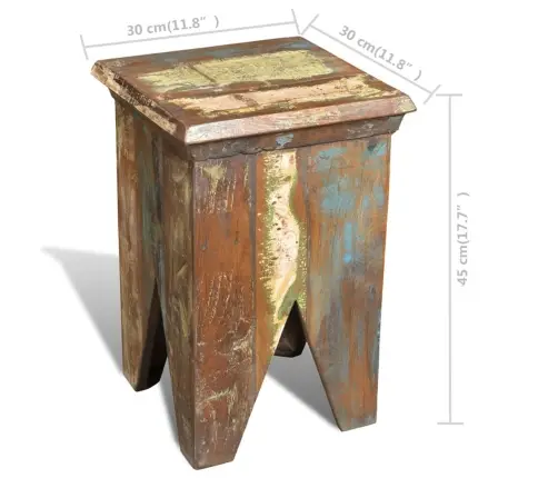 Taburete, Pārstrādāts Masīvkoks Vidaxl