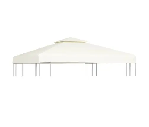 Atsarginis Pavėsinės Uždangalas, 310G/M², Kreminė Balta, 3X3M