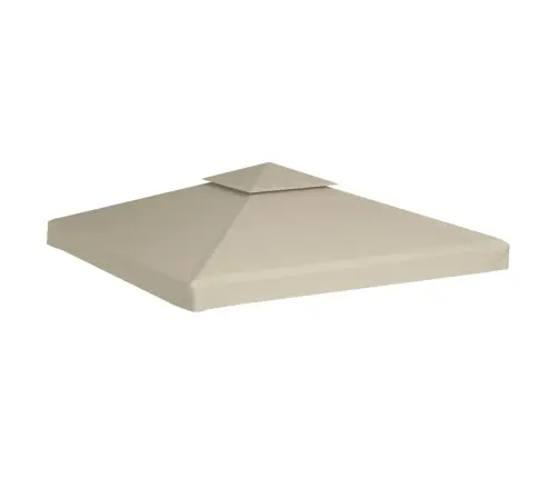 Atsarginis Pavėsinės Uždangalas, 310G/M², Smėlio, 3X3M