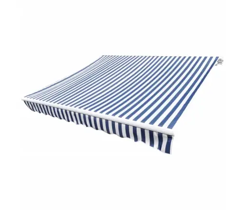 Markīzes Jumts, Zils Ar Baltu, 4 X 3 M, (Rāmis Nav Iekļauts) Vidaxl
