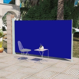 Izvelkama Terases Sānu Markīze, 160X300 Cm, Zila  Vidaxl