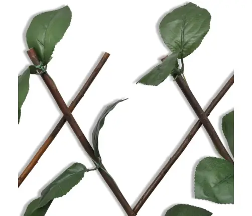 Špaleru Žogs, 5 Gb., Ar Mākslīgām Lapām,180X90Cm, Vītola Klūgas Vidaxl