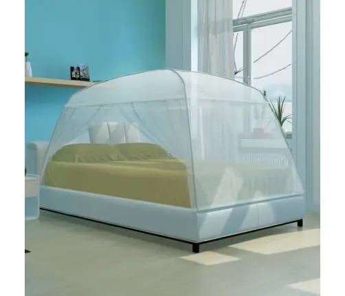 Mongoolia Sääsevõrk 2 Uksega 200 X 180 X 150 Cm Valge