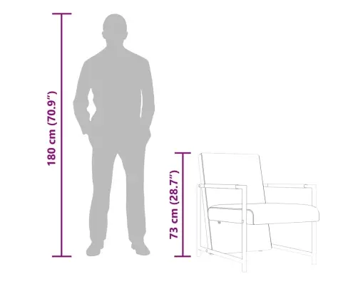 Tugitool Kroomitud Jalgadega, Must, Kunstnahk