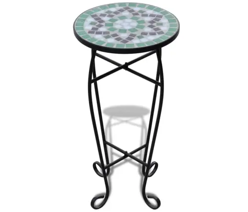 Mosaic Galdiņš, Augu Galdiņš, Zaļš Un Balts