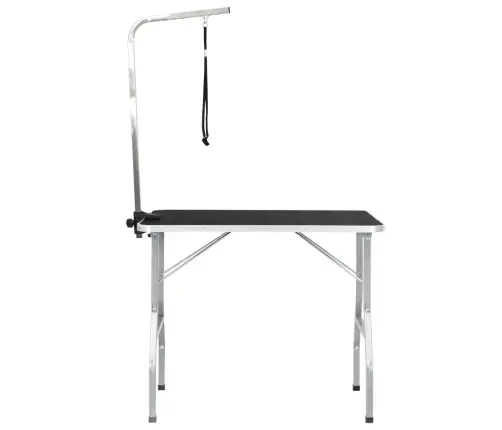 Reguliuojamas Šunų, Naminių Gyvūnų Priežiūros Stalas Su 1 Kilpa