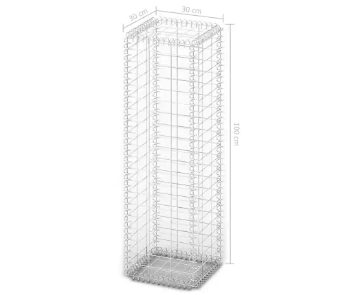 Kaantega Gabioon, Tsingitud Traat 100 X 30 X 30 Cm
