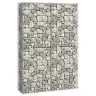 Gabions Ar Vāku, Cinkota Stieple, 150X100X30 Cm  Vidaxl