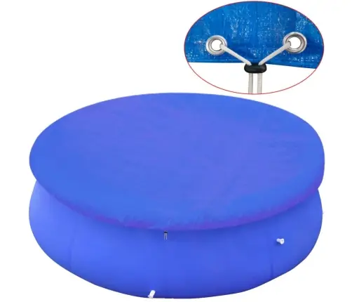 Baseina Pārklājs 360-367 Cm Lieliem, Apaļiem Virszemes Baseiniem