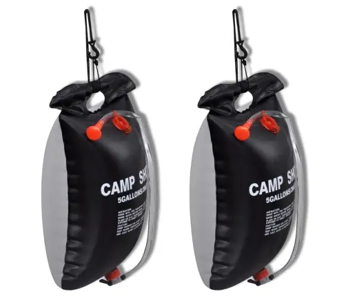 Kempinga Duša, Solārā Āra Duša, 20 L, 2 Gab.