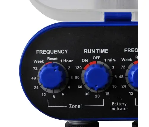 Elektronisks Dārza Automātiskais Ūdens Taimeris Ar Divām Izejām