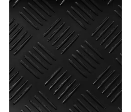 Grīdas Paklājiņš, Gumija, Neslīdošs, 5X1 M, Rūtiņu Raksts