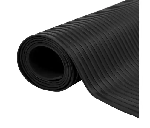 Guminis Neslystantis Grindų Kilimėlis Su Briaunelėmis, 2 X 1 M