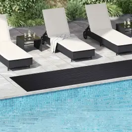 Kummist Põrandamatt Libisemisvastane 5 X 1 M Triibud