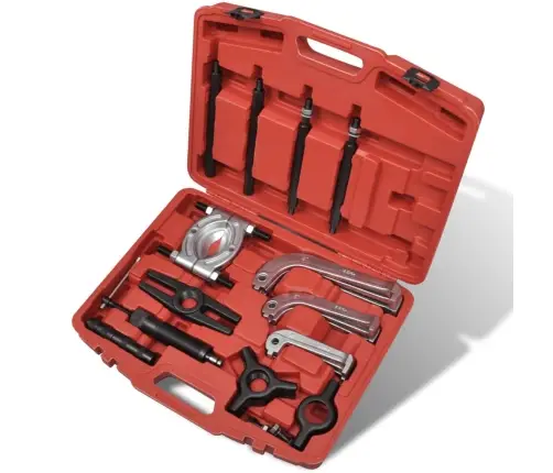 Hidrauliskais Gultņu Novilcēju Komplekts 25 Piederumi