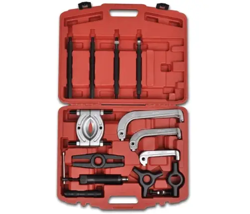 Hidrauliskais Gultņu Novilcēju Komplekts 25 Piederumi