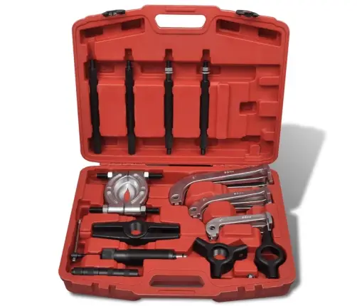 Hidrauliskais Gultņu Novilcēju Komplekts 25 Piederumi