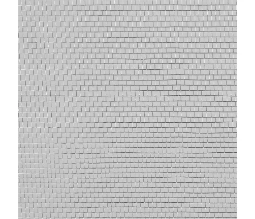 Siets, Alumīnijs, 100X500 Cm, Sudraba Krāsā Vidaxl