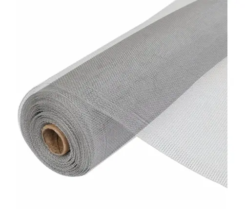 Võrkkate, Alumiinium, 100 X 1000 cm Hõbedane