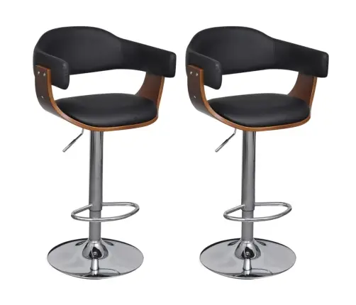 Bāra Krēsli, 2 Gab., Mākslīgā Āda Vidaxl