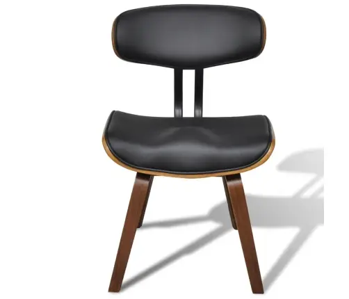 Söögitoolid 2 Tk, Painutatud Puit Ja Kunstnahk