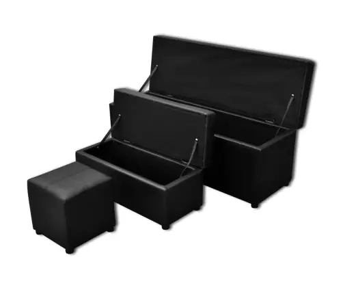 Melni, Atverami Mākslīgās Ādas Soli 3 Gab.