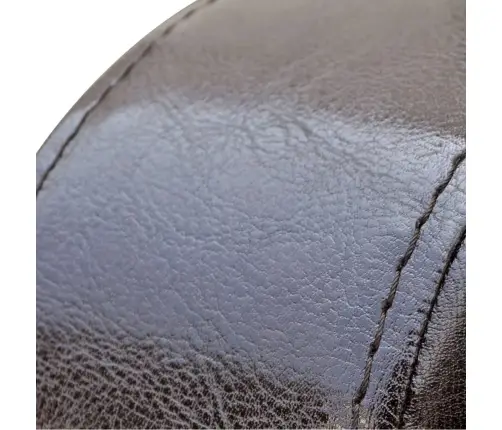 Krėslas, Rudas, Dirbtinė Oda