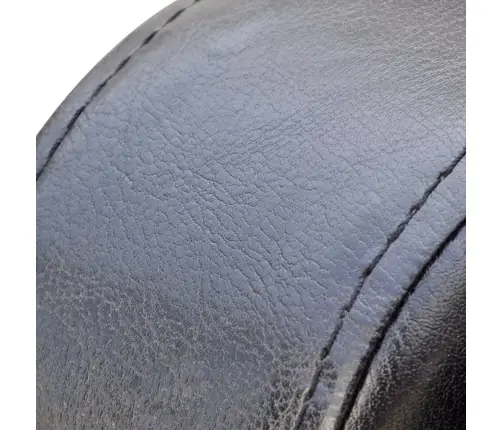 Krėslas, Juodas, Dirbtinė Oda