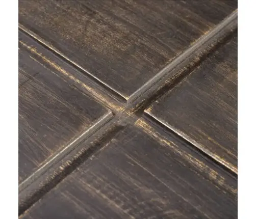 Kafijas Galdiņš, Kvadrāta Forma, Mango Masīvkoks, Tumši Brūns  Vidaxl