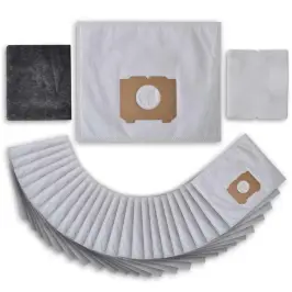 25 Gab. Putekļu Sūcēja Maisiņi Ar Filtriem Aeg, Progress, Tornado Putekļsūcējiem Vidaxl