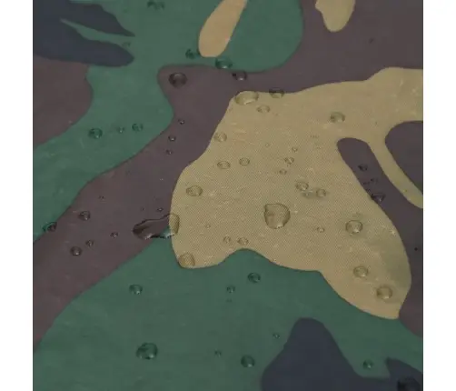 Kamufliažinis Vyriškas 2 Dalių Kostiumas Nuo Lietaus Su Gobtuvu, Xxl