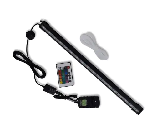 Akvārija Led Burbuļlampa, Rgb, 48 Cm